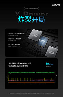 天玑8300、LPDDR5x、UFS 4.0：联想小新Pad Pro 12.7 平板公布核心性能配置