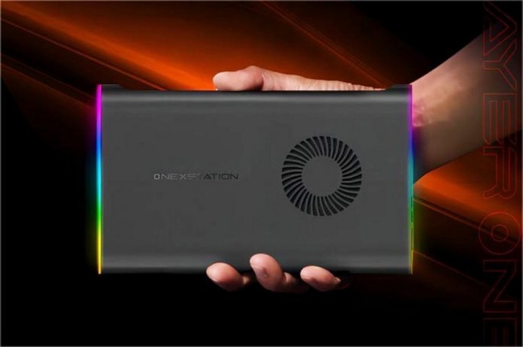 壹号本将发布 OneXPlayer M1 迷你主机,单手握持、RGB灯效、可外接显卡扩展坞
