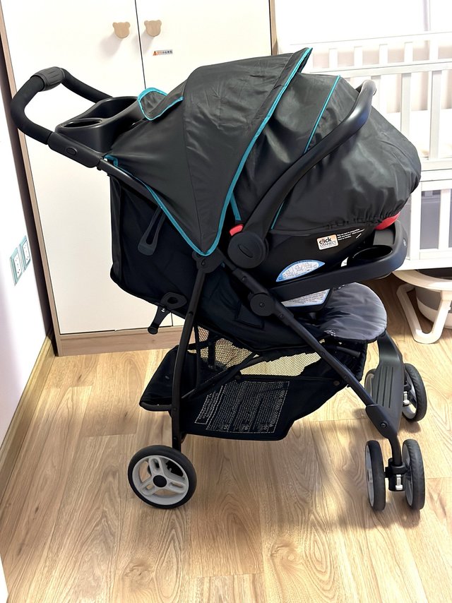 四百块搞定了婴儿推车+安全座椅+提篮，还挺香