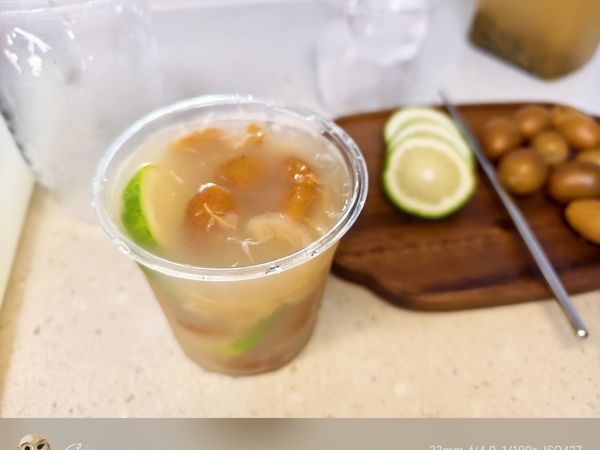 夏日吨吨喝，黄皮冷萃茉莉特饮