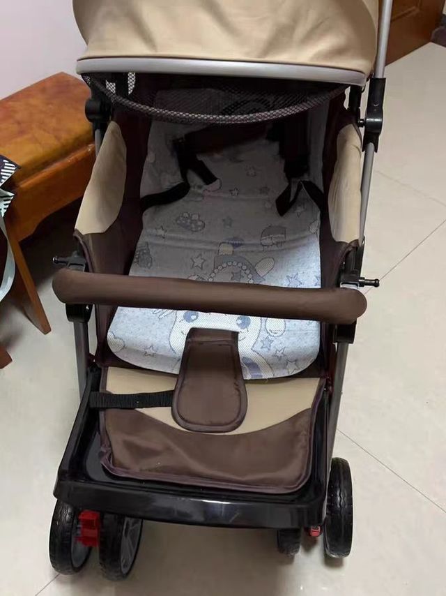 奔昂豪华版可坐可躺婴儿推车  