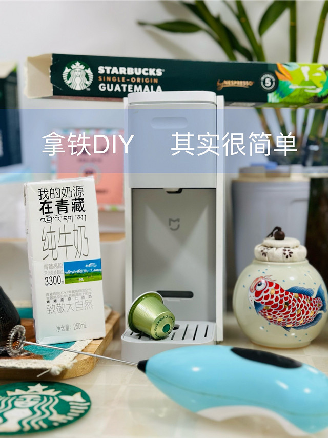 拿铁自由，成本不过八块钱：台风天宅家DIY！