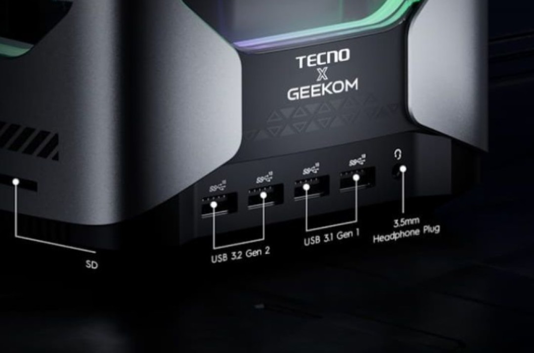 积核x传音将发布 Mega Mini Gaming G1 迷你主机,设计独特、水冷压制、带屏显