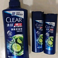  清扬（CLEAR）男士去屑洗发水清爽控油型