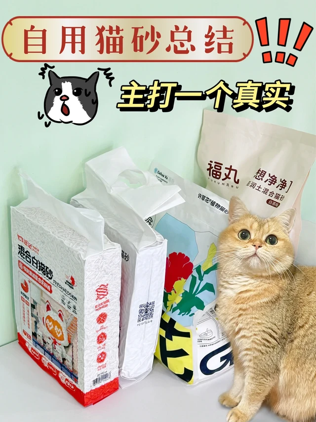 自用猫砂总结！主打一个真实！