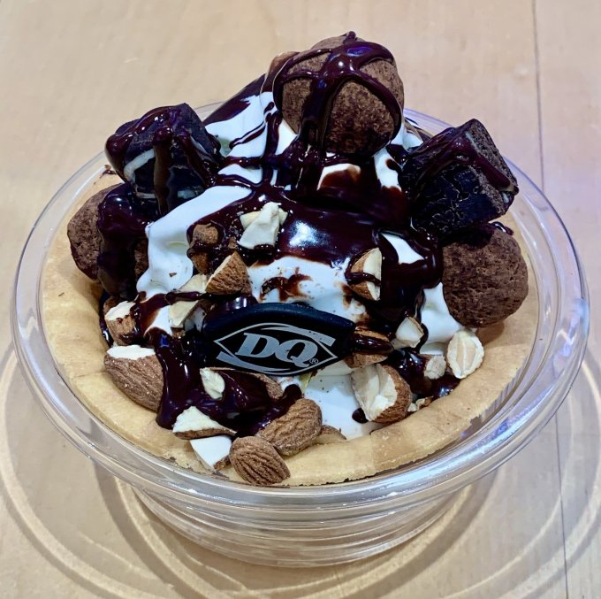 观赛甜品:dq脏脏碗冰淇淋