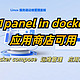  1panel in docker尝试着解决了一些问题，基本完美使用了　