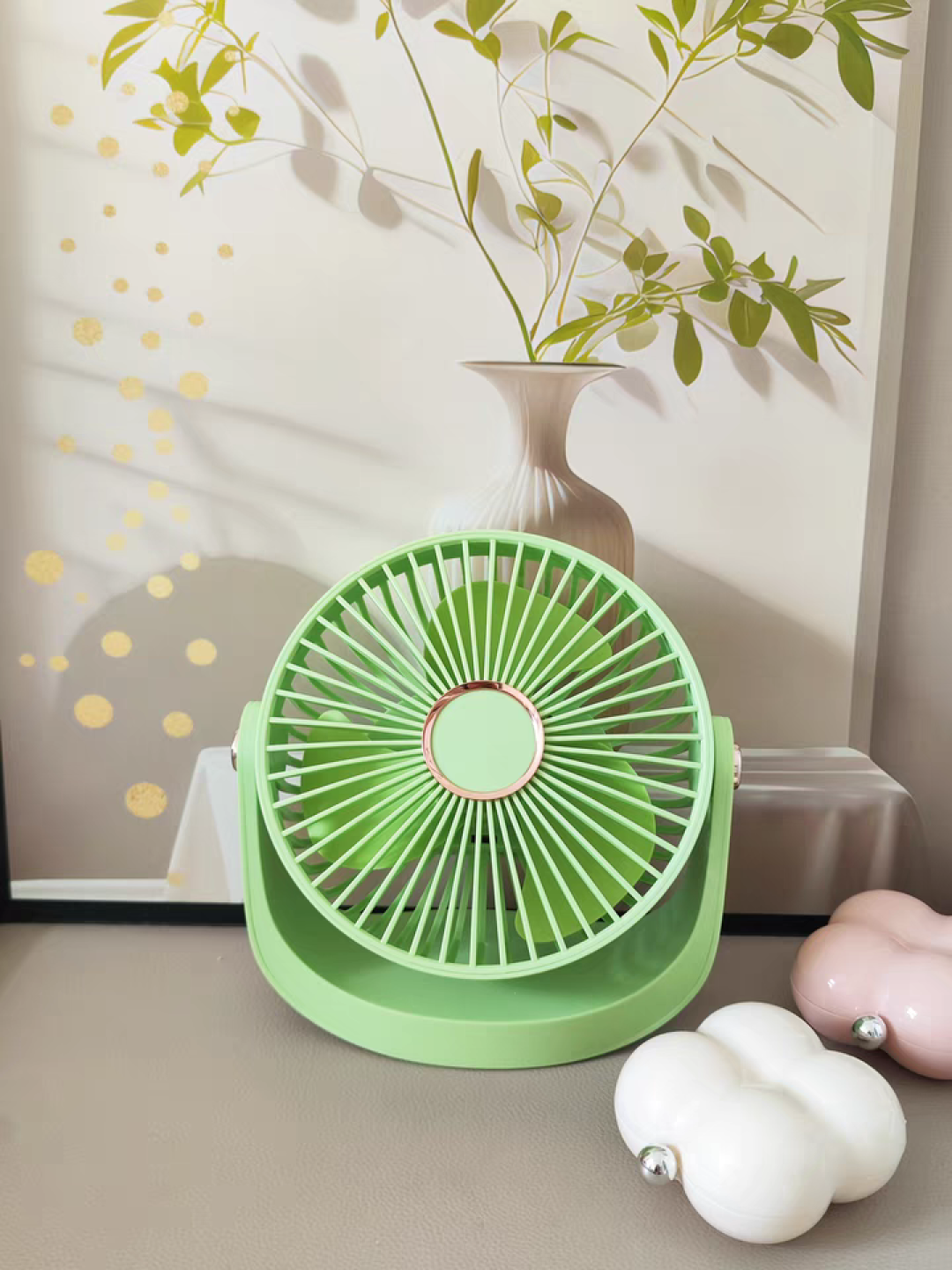 超静音桌面小风扇小型便携式无声