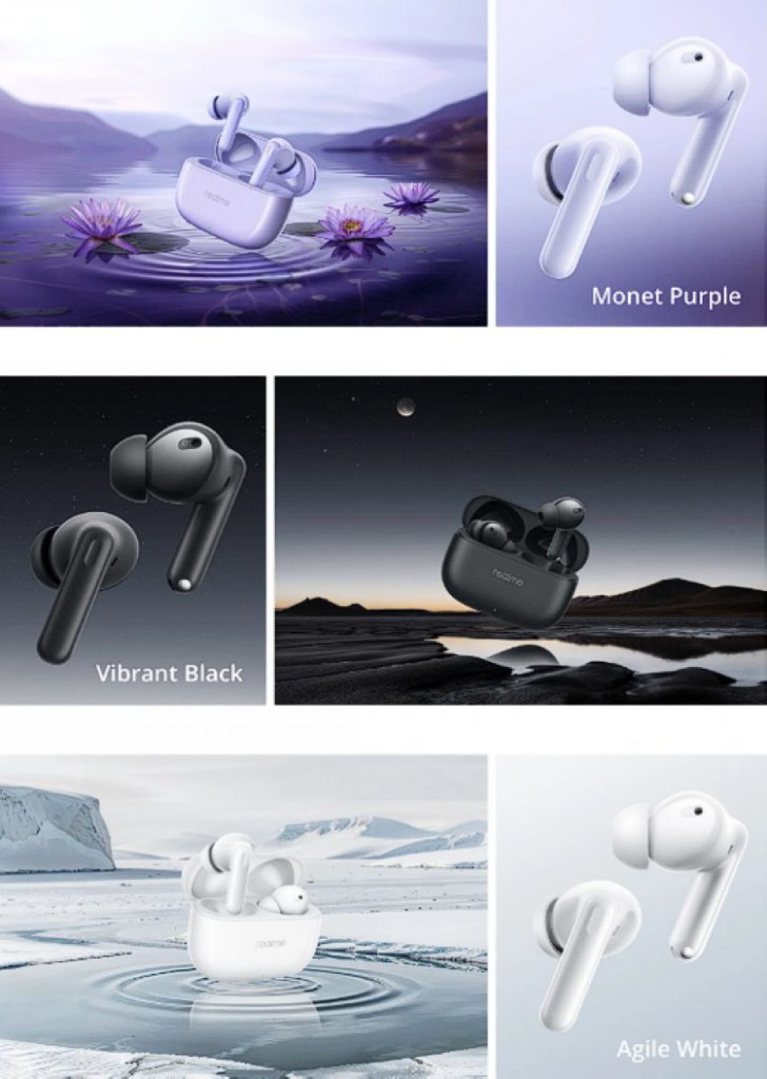 realme 真我发布 Buds T310 真无线耳机,降噪提升、延迟降低