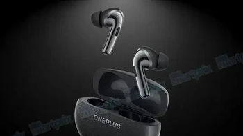 一加 Buds Pro 3 渲染图：类似 AirPods 样式，支持Dynaudio EQ