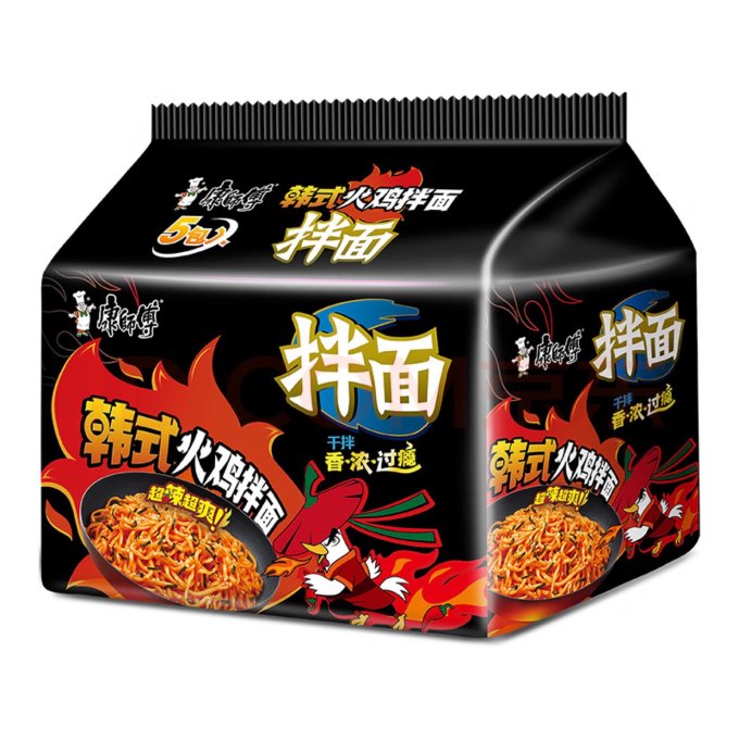 康师傅火鸡面