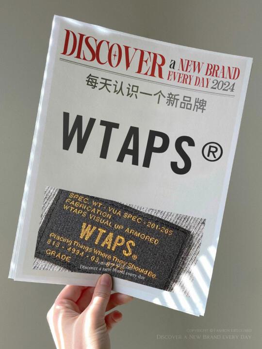 日潮工装领路人｜WTAPS®️