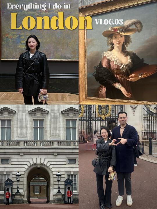 🇬🇧伦敦Vlog✨终于站在了最爱的画作前…
