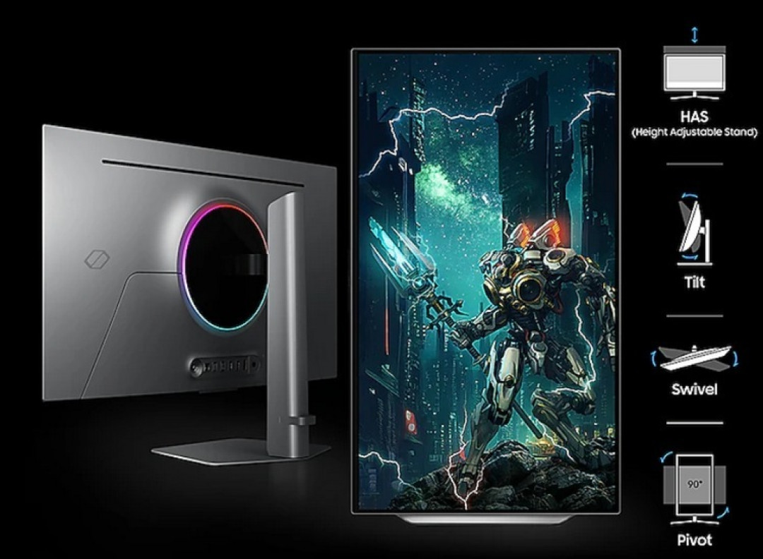 三星新款 “玄龙骑士” G80SD 显示器将预售,4K QD-OLED 量子点屏
