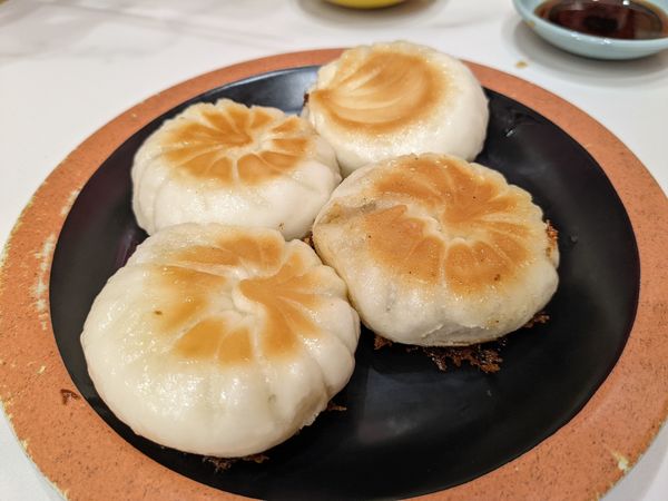 好吃的生煎牛肉包