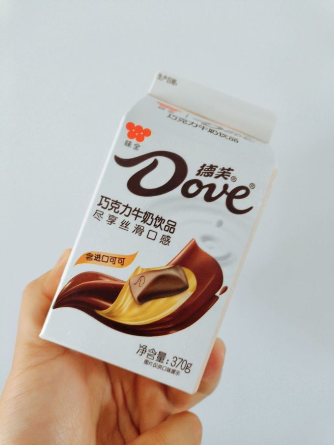 味全德芙巧克力牛奶
