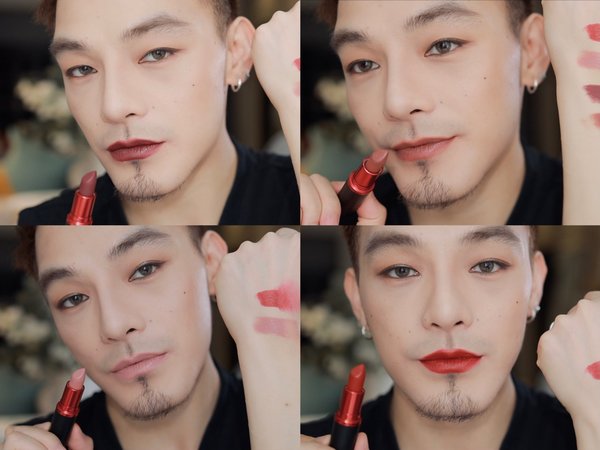 MAC VIVA GLAM & UGLY BEAUTY FINALE 口红试色