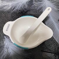 日康婴儿辅食碗宝宝专用新生婴幼儿喂水碗米糊喝汤研磨碗吃饭餐具