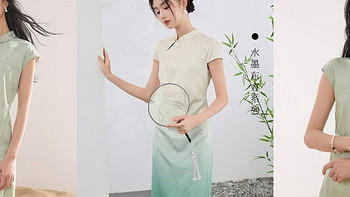 新中式改良旗袍，大美中国风