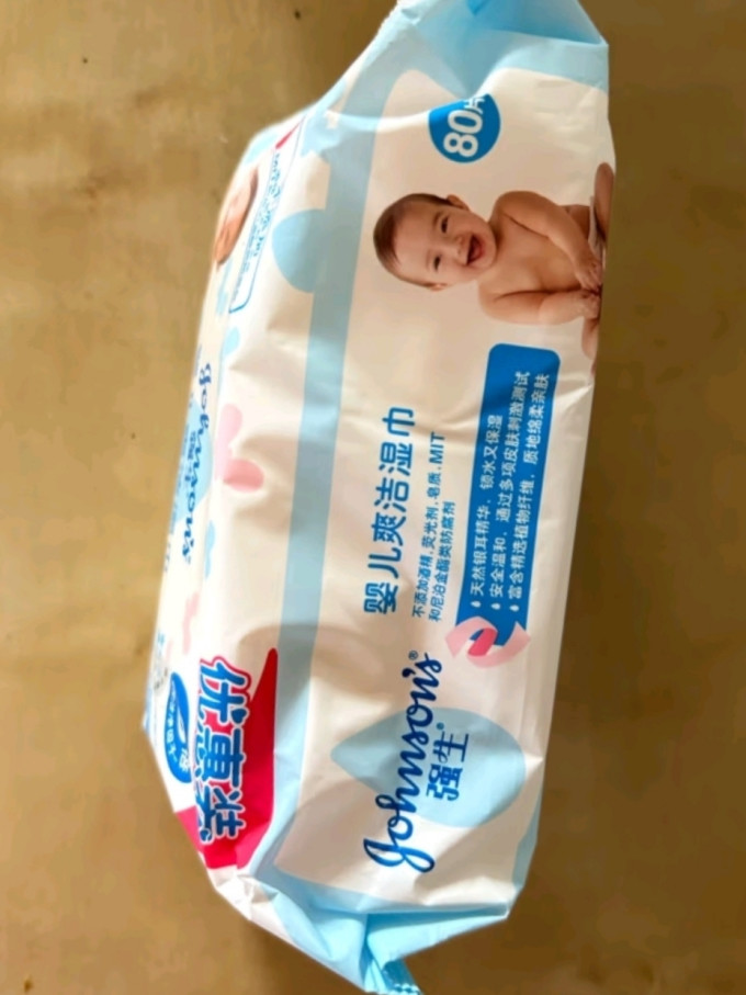 强生婴儿湿巾
