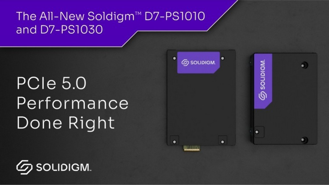 海力士 Solidigm 发布 D7 系列两款企业级 PCIe 5.0 SSD,主打耐用性