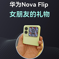 华为nova Flip能作为七夕节礼物送女朋友吗？