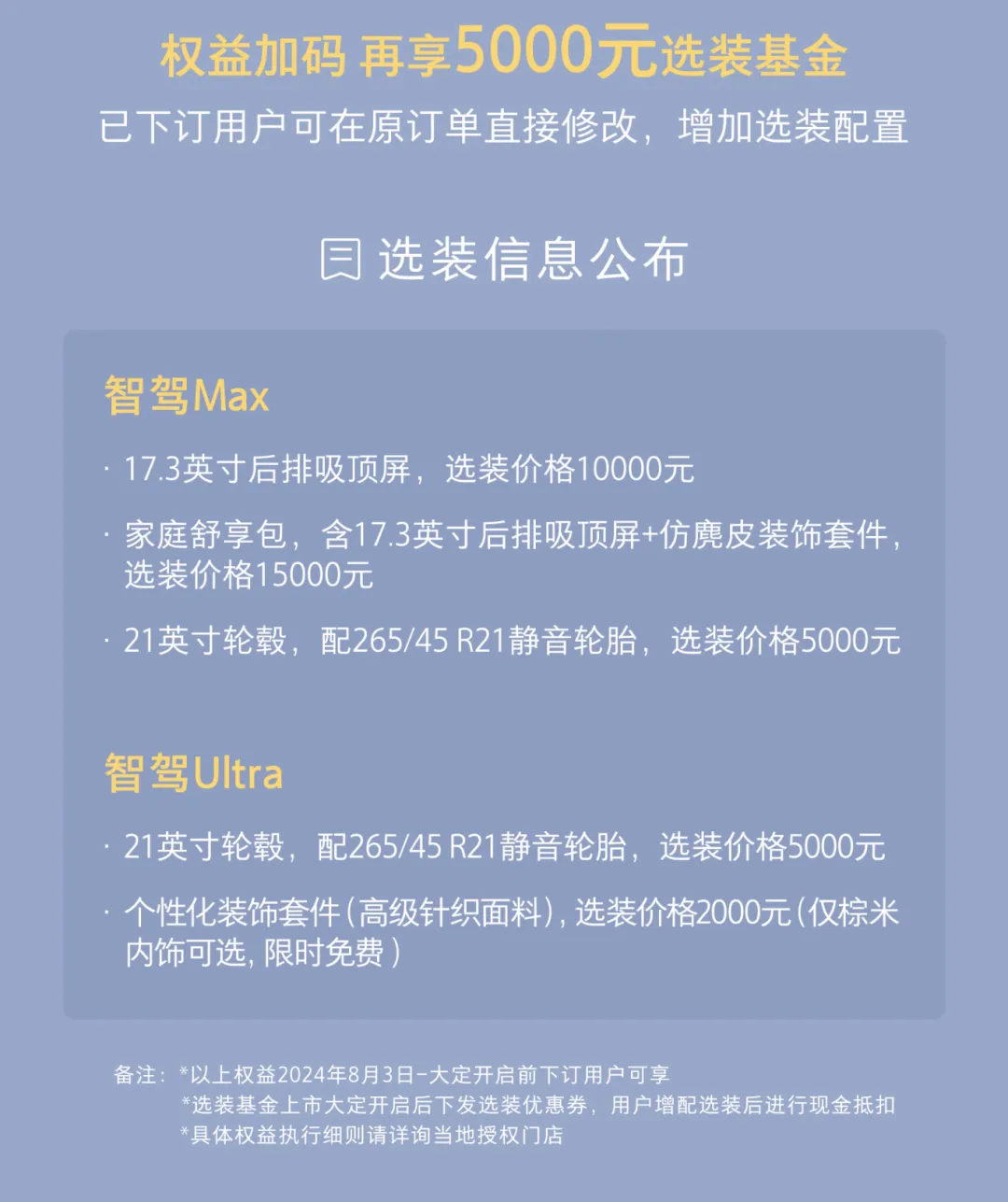 魏牌全新蓝山预订权益升级,3.4万元基础上再送5000元选装基金