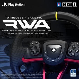 无线自由玩!HORI 推出 PS5 赛车方向盘,10月见🕹️