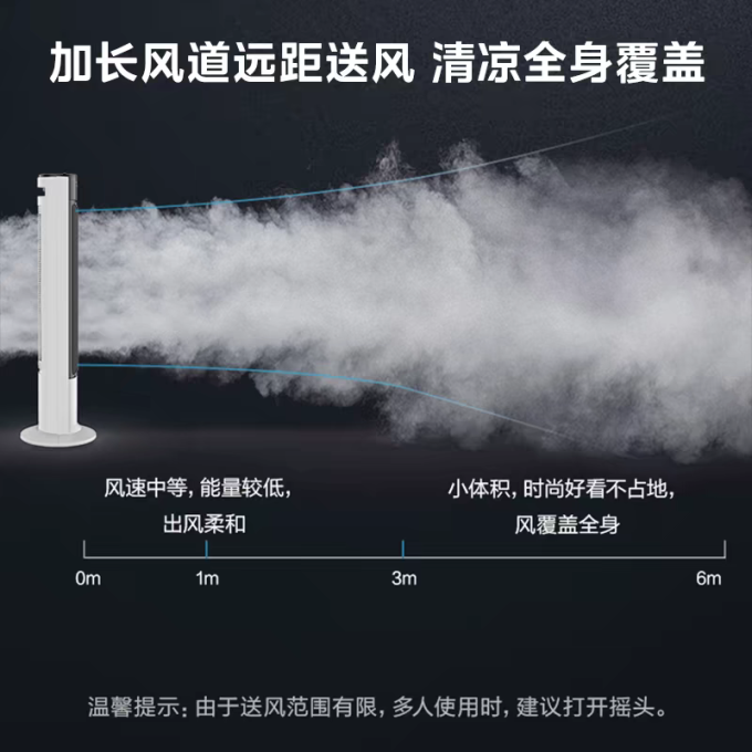 美的无叶风扇
