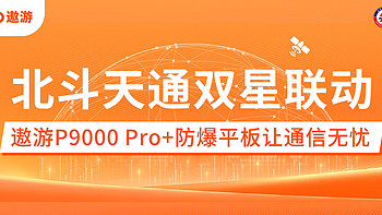 北斗天通双星联动，遨游P9000 Pro+防爆平板让通信无忧