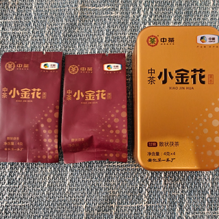 中茶小金花测评，一款金花香浓郁的茯茶