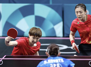 🏓️乒乓女团对决日本，热血沸腾的比赛！