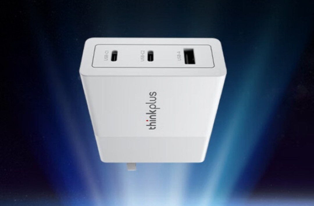 联想推出 ThinkPlus 光影氮化镓四口/三口充电头,140W/100W功率
