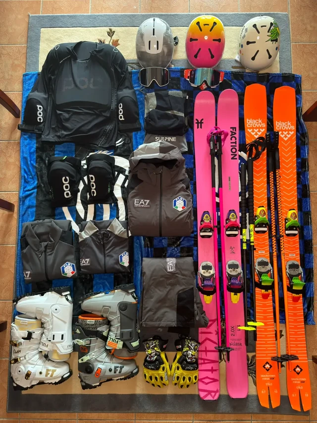 关于乘着反季更新滑雪装备🎿