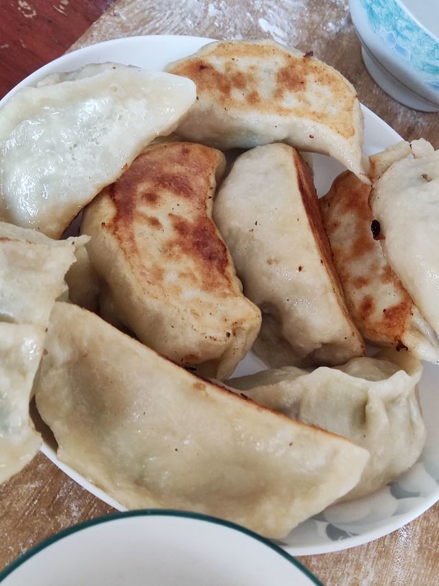 猪肉豇豆的煎饺