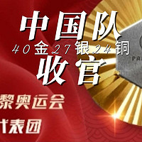 中国队40金27银24铜收官