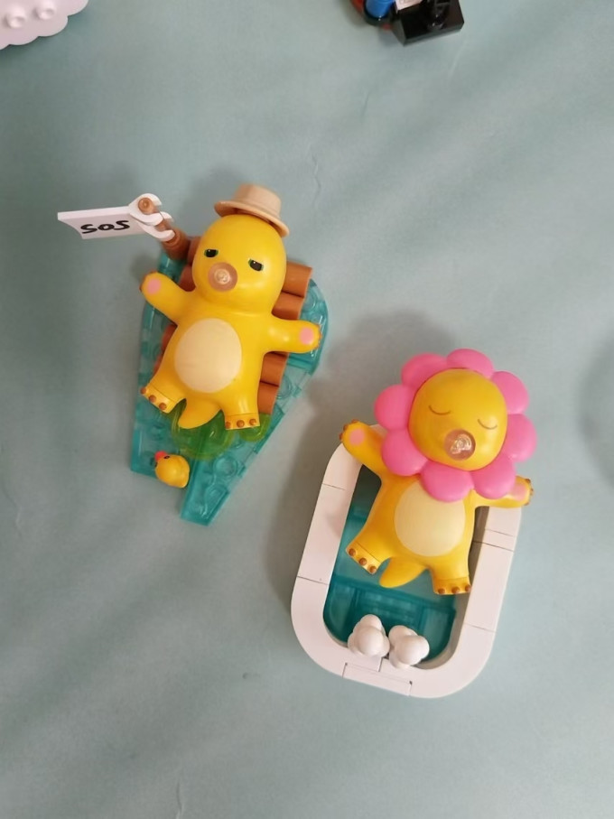 小鲁班拼插积木