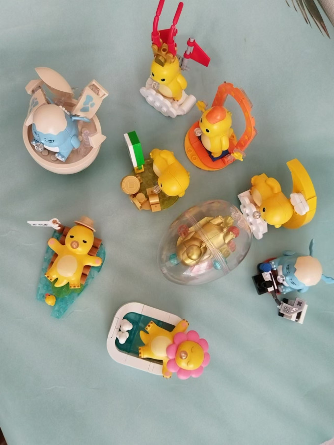 小鲁班拼插积木