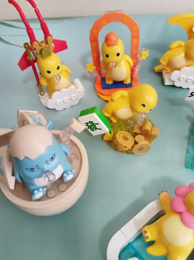 小鲁班拼插积木