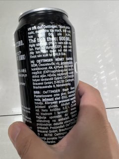 奥丁格的黑啤啤酒，还是很有德国啤酒的味道的