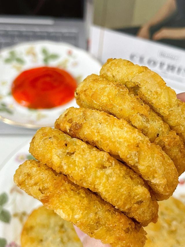 在家又能吃到麦门同款薯饼啦