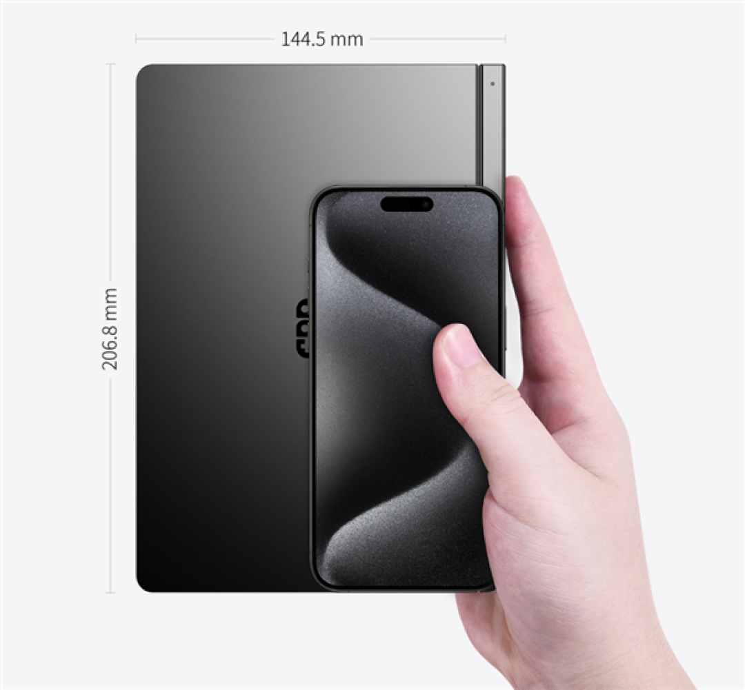 GPD 发布首款 Zen5 锐龙掌上电脑 Pocket 4:搭8.8寸小屏、支持180度转圈
