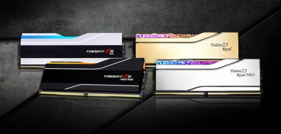 芝奇发布新款 Trident Z5 “幻光戟” DDR5 系列内存,6400MHz高频、CL30低延迟