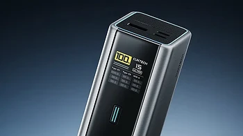 酷态科 15 号超级电能柱 Ultra 充电宝发布：210W多口快充+20000mAh，仅需399元