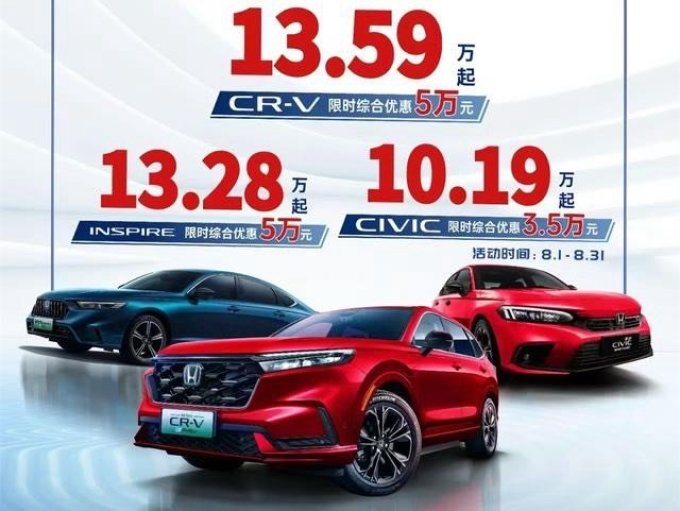 东风本田紧凑型SUV