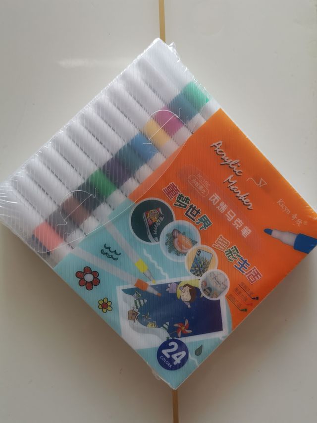 奉小草大人旨意评价：丙烯马克笔