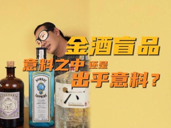 金酒盲品 意料之中还是出乎意料？