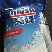 用亮碟软水盐轻松搞定洗碗机