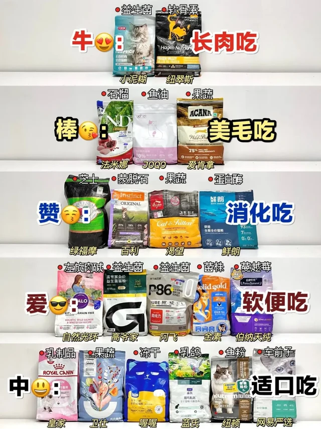 榜单公布！24年新品长肉猫粮选对不踩雷