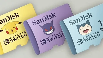 闪迪推出宝可梦 microSD 卡，专为 Switch 打造